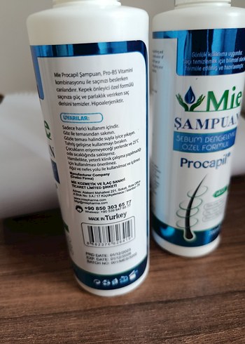 Mie Procapil Şampuan 200 ml - Görsel 3