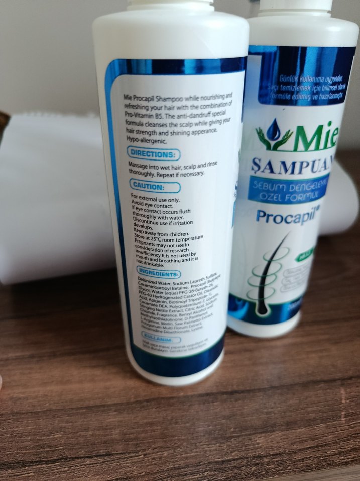 Mie Procapil Şampuan 200 ml - Görsel 2