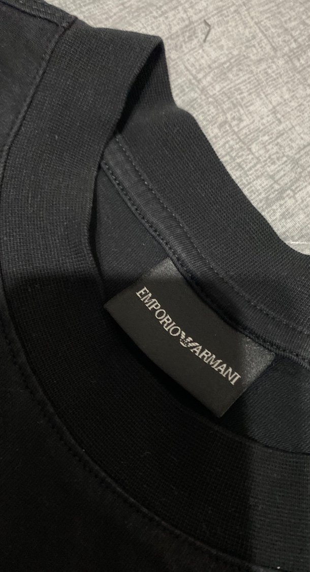 Erkek marka siyah tişört - Görsel 2