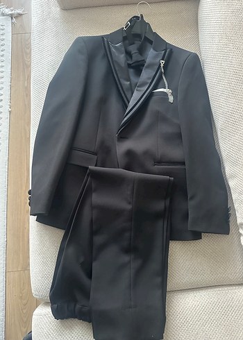 Siyah erkek çocuk takım elbise - Görsel 2