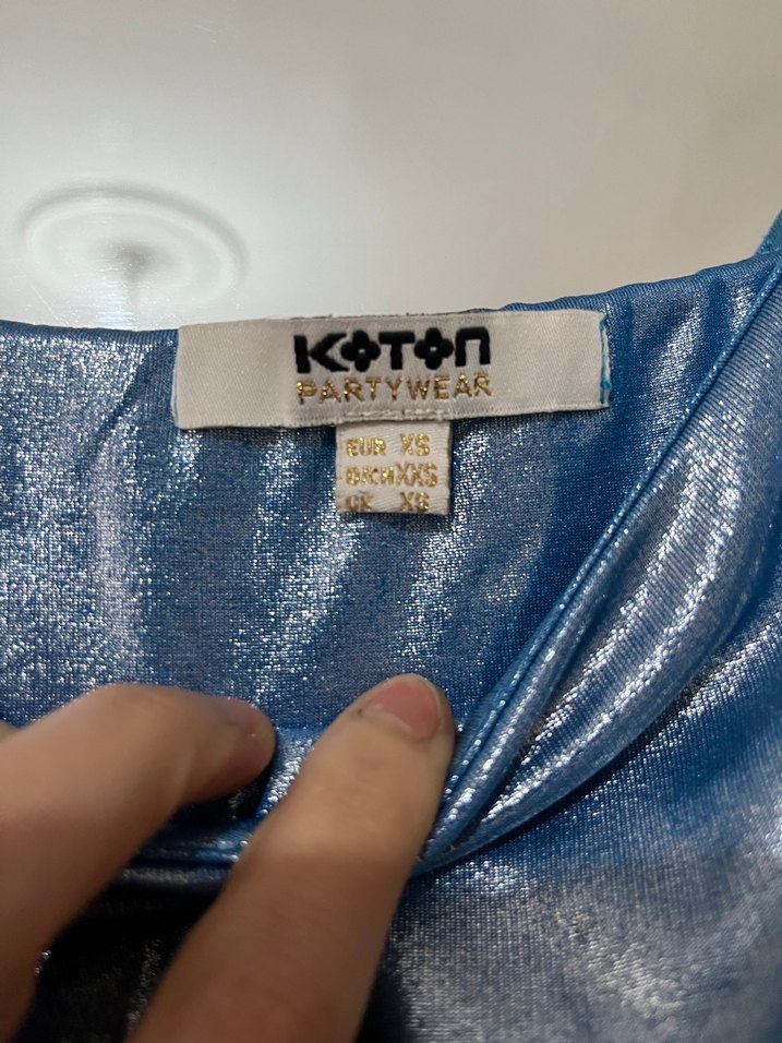 Kadın parlak body - Görsel 2