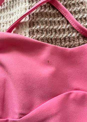 Pembe Mini Strappy Büstiyer - Görsel 5