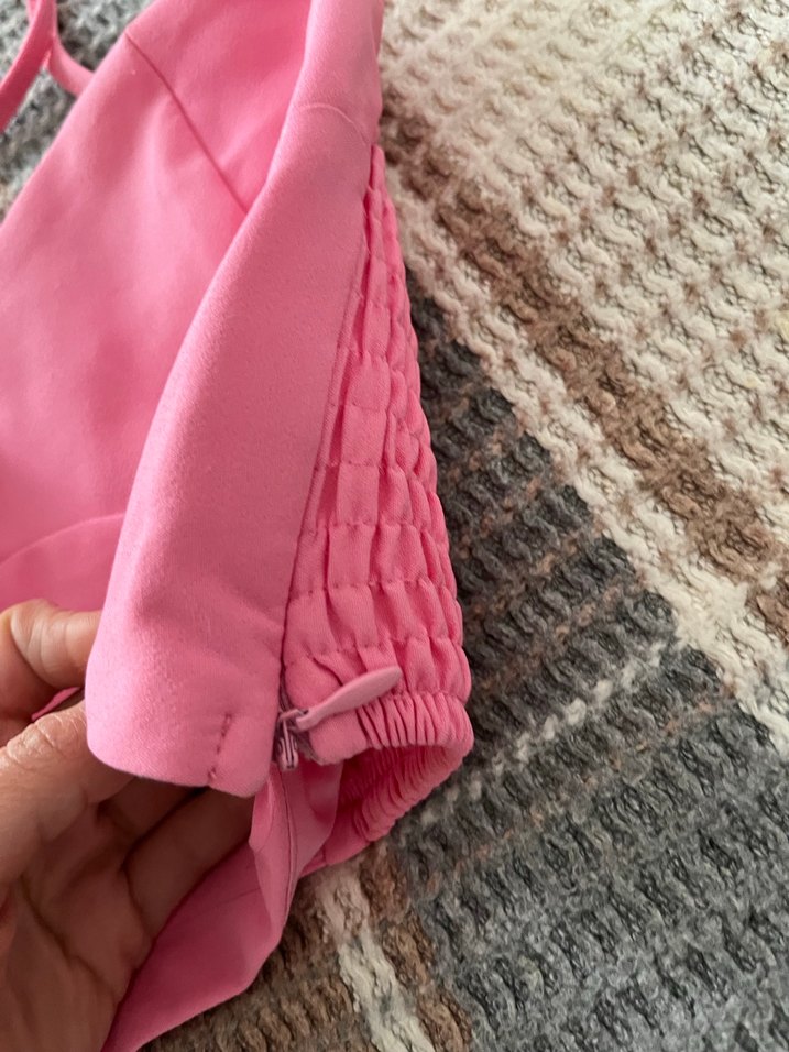 Pembe Mini Strappy Büstiyer - Görsel 4