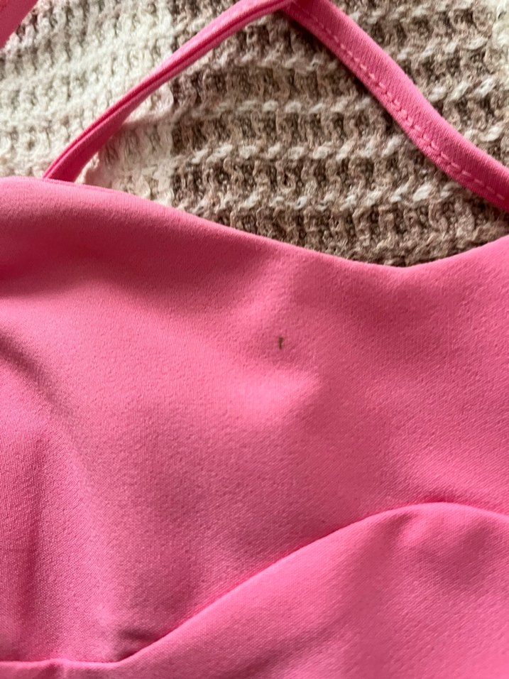 Pembe Mini Strappy Büstiyer - Görsel 5