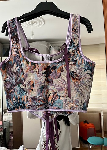 Desenli Kadın Büstiyer - Görsel 3