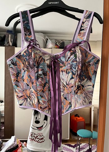 Desenli Kadın Büstiyer - Görsel 2