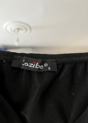 Kadın Siyah Taşlı Bluz - Görsel 2