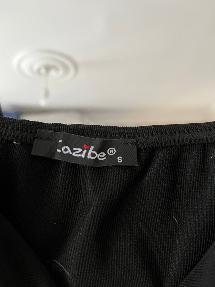 Kadın Siyah Taşlı Bluz - Görsel 2