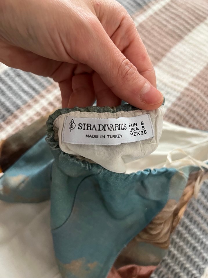 Kadın Straplez Baskılı Büstiyer - Görsel 4