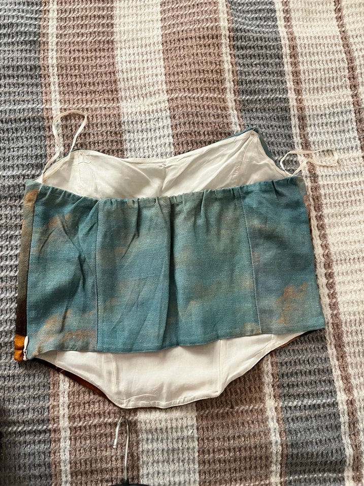 Kadın Straplez Baskılı Büstiyer - Görsel 2