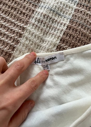 Kadın tek omuz crop - Görsel 2