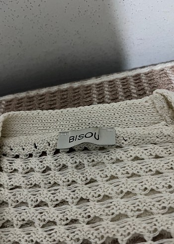 Kadın Beyaz Bohem Örgü İkili Takım - Görsel 3