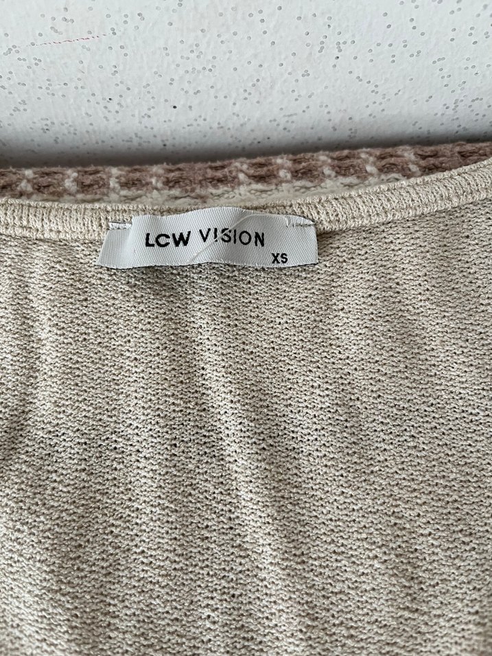 Bej V Yakalı, Kolsuz İkili Takım - Görsel 4