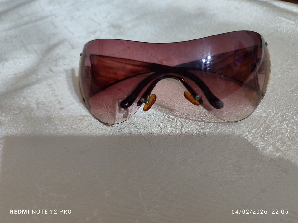 Şeffaf Koyu Kahverengi Minimalist Kadın Gözlüğü - Görsel 2