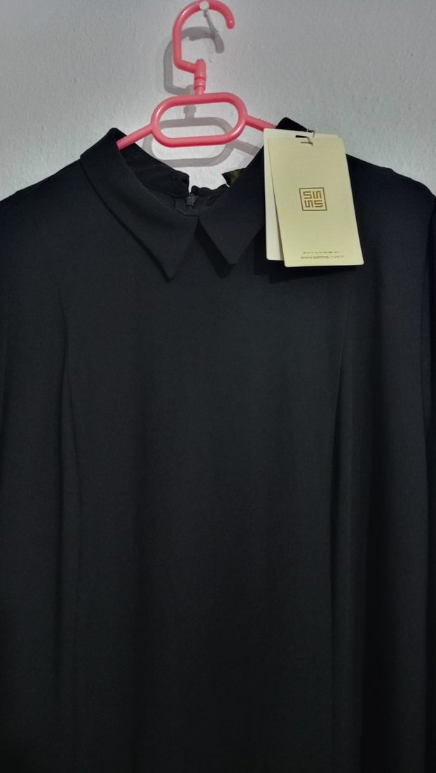 Siyah Uzun Gotik Kadın Elbise - Görsel 2