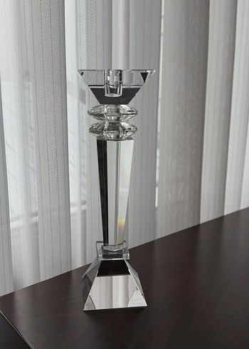 ŞIK KRİSTAL CAM ŞAMDAN / DEKORATİF ŞAMDAN - Görsel 2