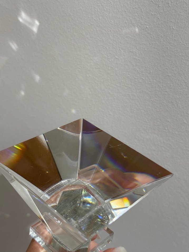 ŞIK KRİSTAL CAM ŞAMDAN / DEKORATİF ŞAMDAN - Görsel 4