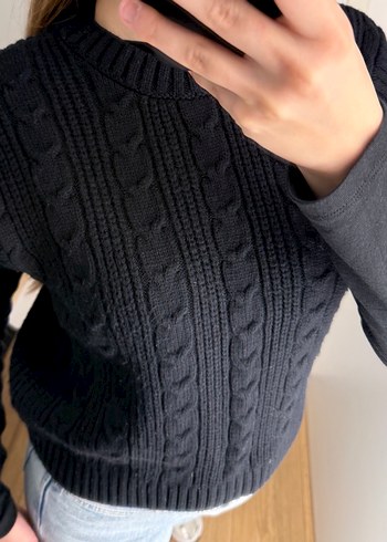 STRADIVARIUS LACİVERT SÜVETER - Görsel 2