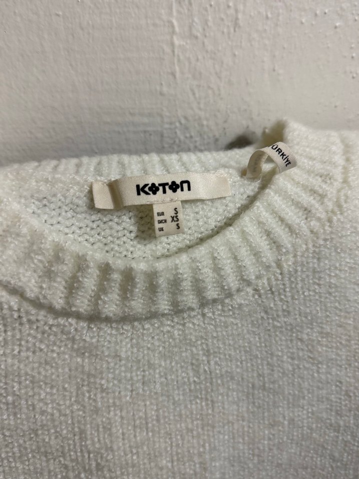 Koton Beyaz Süveter - Görsel 4