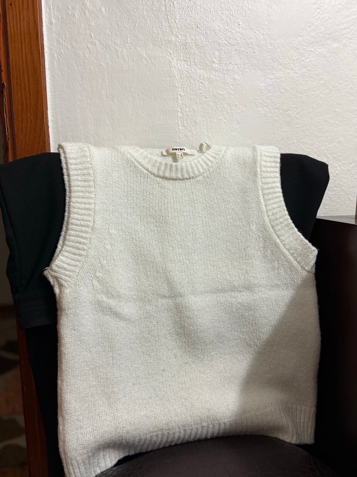 Koton Beyaz Süveter - Görsel 2