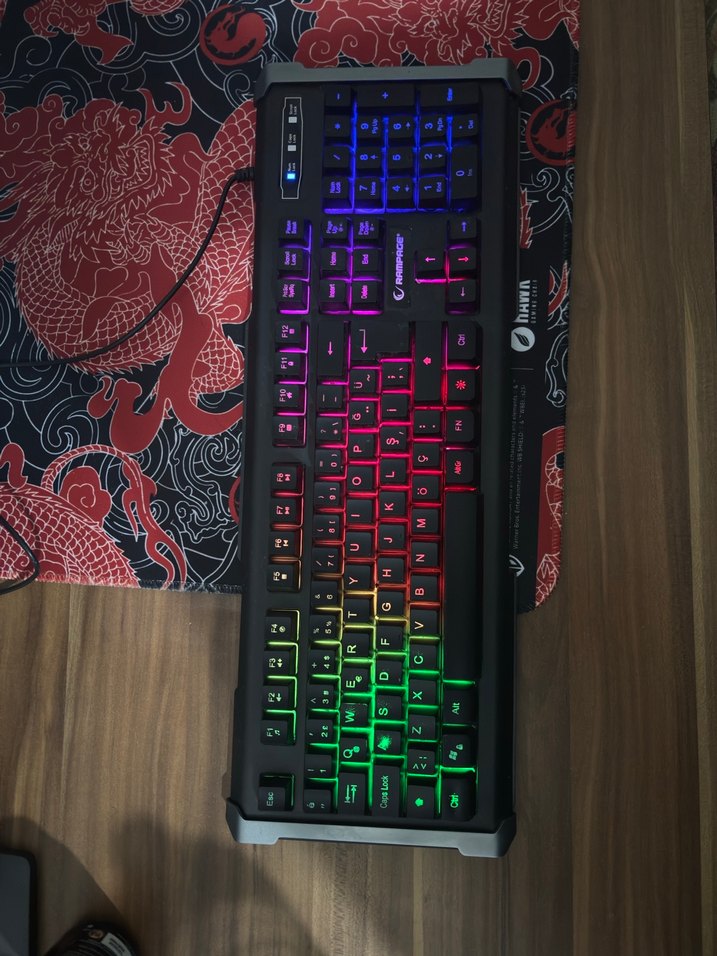 Rampage Rgb Gaming Klavye - Görsel 2