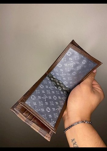 Desenli Erkek Cüzdanı - Paris Sokak Stili - Görsel 3