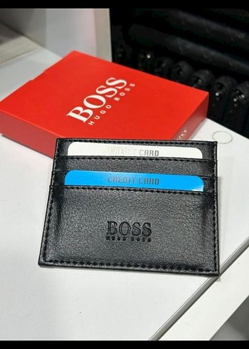 BOSS Siyah Erkek Kartlık - Görsel 2