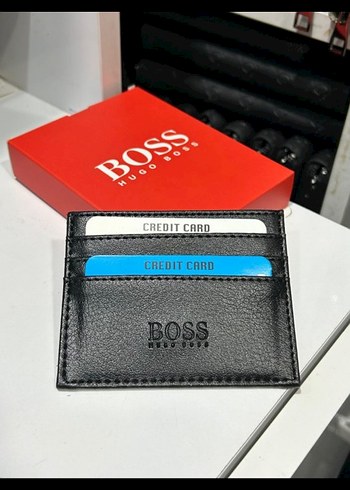 BOSS Siyah Erkek Kartlık - Görsel 4