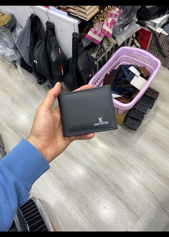 Siyah Baskılı Erkek Cüzdan - Görsel 2