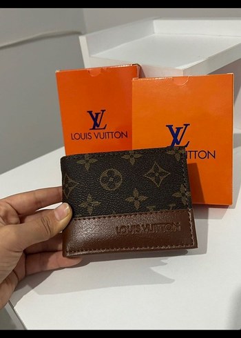 Louis Vuitton Erkek Kahverengi Baskılı Cüzdan - Görsel 6