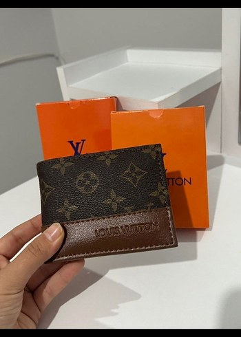 Louis Vuitton Erkek Kahverengi Baskılı Cüzdan - Görsel 4