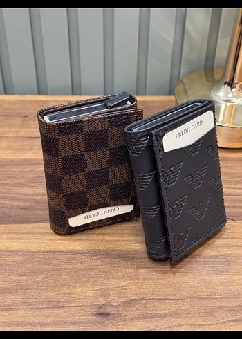 Erkek Kahverengi Baskılı Cüzdan - Görsel 9