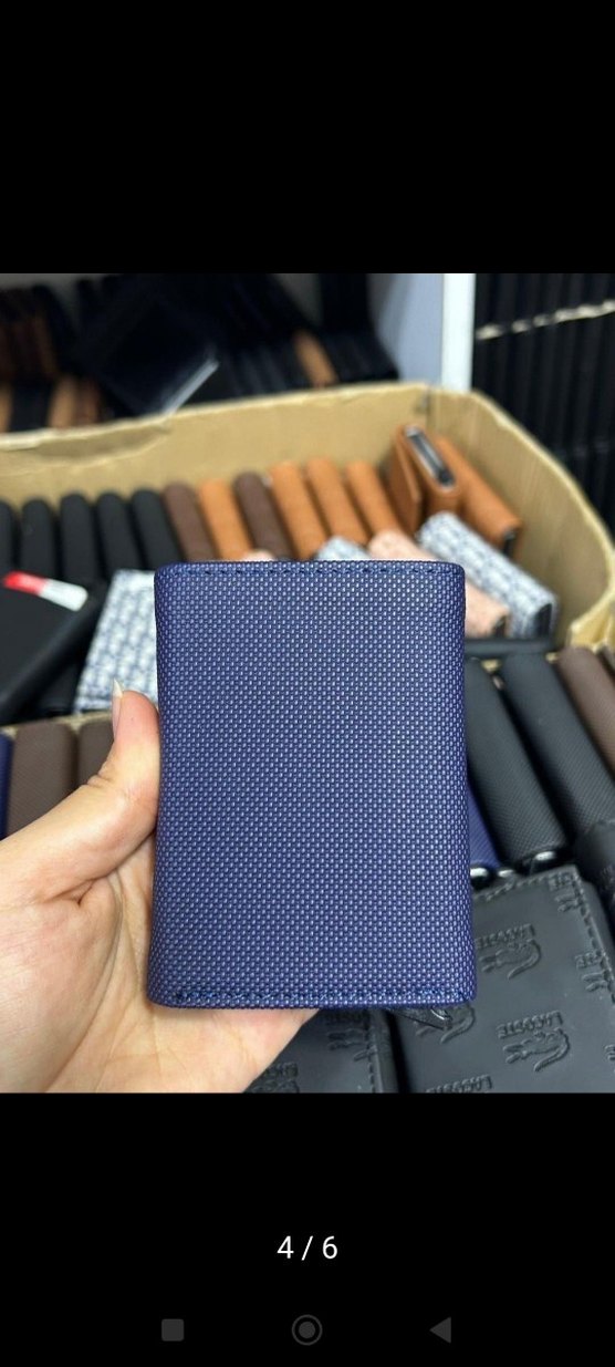 Lacoste Lacivert Desenli Erkek Cüzdan - Görsel 3