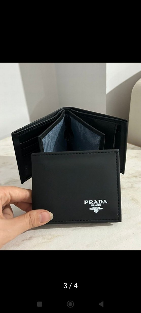 Erkek Siyah Baskılı Cüzdan - Marka Seçenekli - Görsel 2