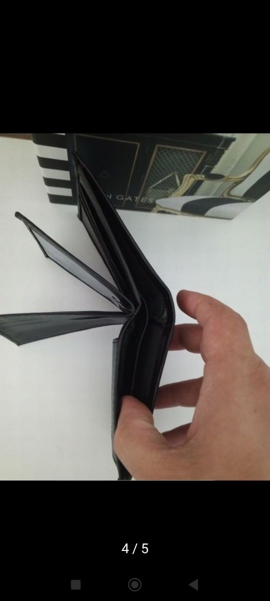 Calvin Klein Erkek Siyah Minimalist Cüzdan - Görsel 5