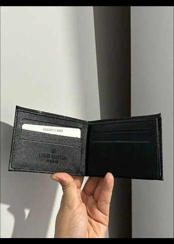 Louis Vuitton Siyah Erkek Cüzdanı - Görsel 6