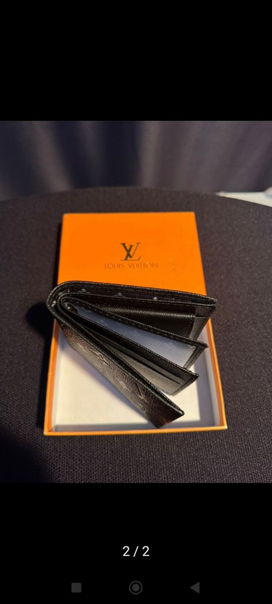 Louis Vuitton Siyah Erkek Cüzdanı - Görsel 2