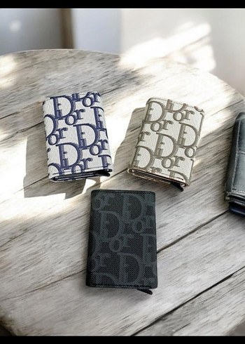 Üçlü Baskılı Erkek Cüzdan Seti - Görsel 3