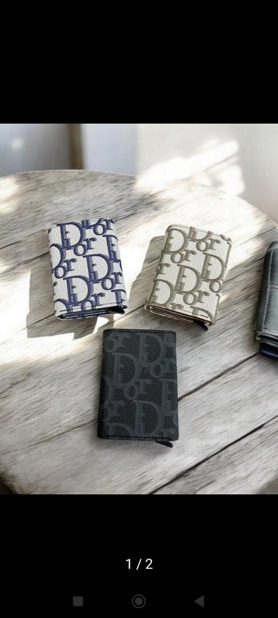 Üçlü Baskılı Erkek Cüzdan Seti - Görsel 3