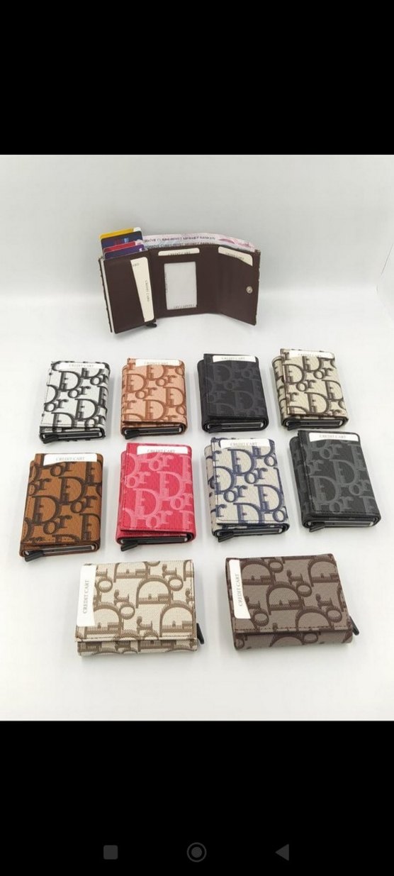 Üçlü Baskılı Erkek Cüzdan Seti - Görsel 2