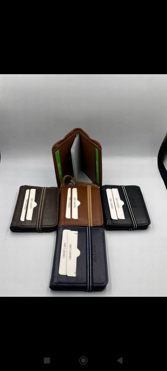 Deri Erkek Cüzdanı, Koyu Kahverengi - Görsel 3