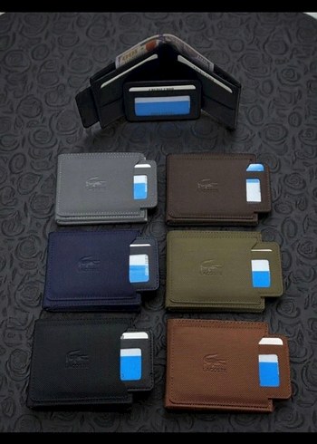 Lacoste Siyah Baskılı Erkek Cüzdan - Görsel 4