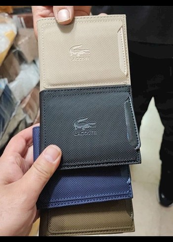 Lacoste Siyah Baskılı Erkek Cüzdan - Görsel 6