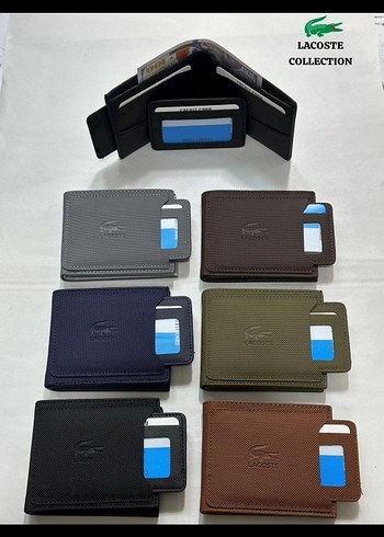 Lacoste Gri Erkek Cüzdanı - Görsel 5