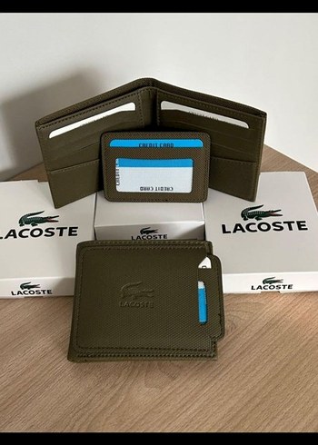 Lacoste Gri Erkek Cüzdanı - Görsel 8