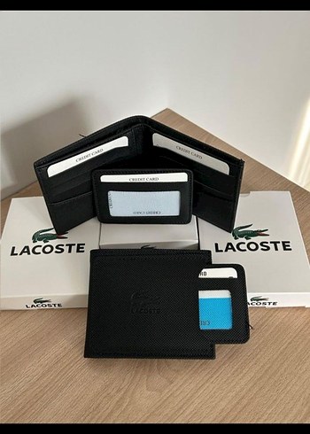 Lacoste Gri Erkek Cüzdanı - Görsel 7