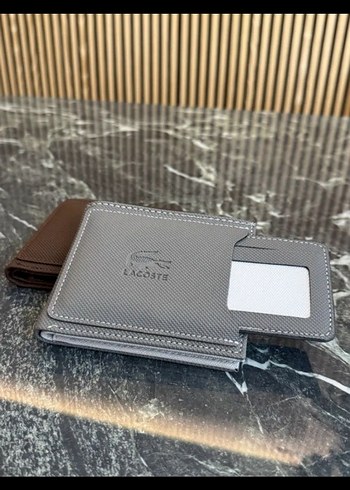 Lacoste Gri Erkek Cüzdanı - Görsel 4