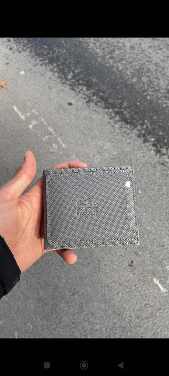 Lacoste Gri Erkek Cüzdanı - Görsel 3