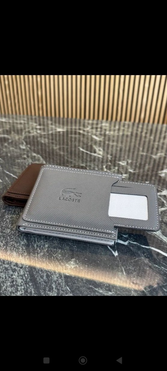 Lacoste Gri Erkek Cüzdanı - Görsel 4
