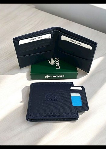 Lacoste Erkek Lacivert Deri Cüzdan - Görsel 4
